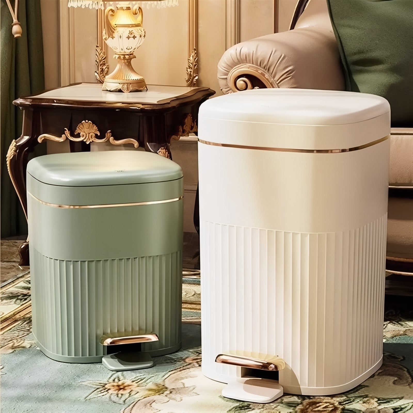 Pedaalemmer met Elegant Design – Hygiënische Afvalbak voor Badkamer en Keuken