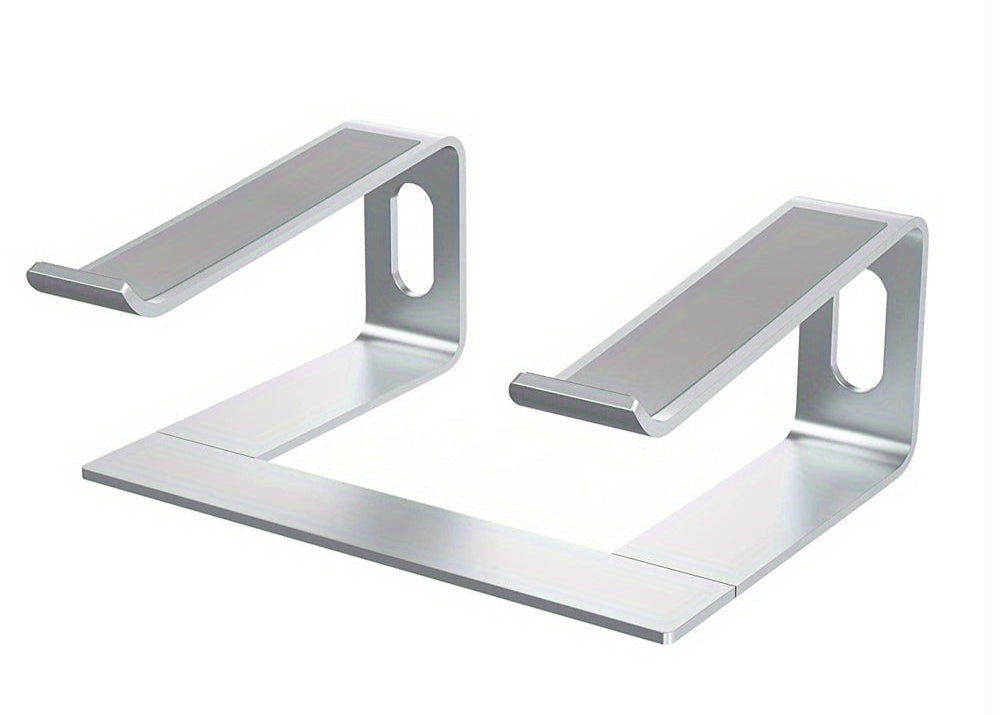 Aluminium laptopstandaard met ergonomisch ontwerp en ventilatie voor bureau en thuiswerken | Restfield