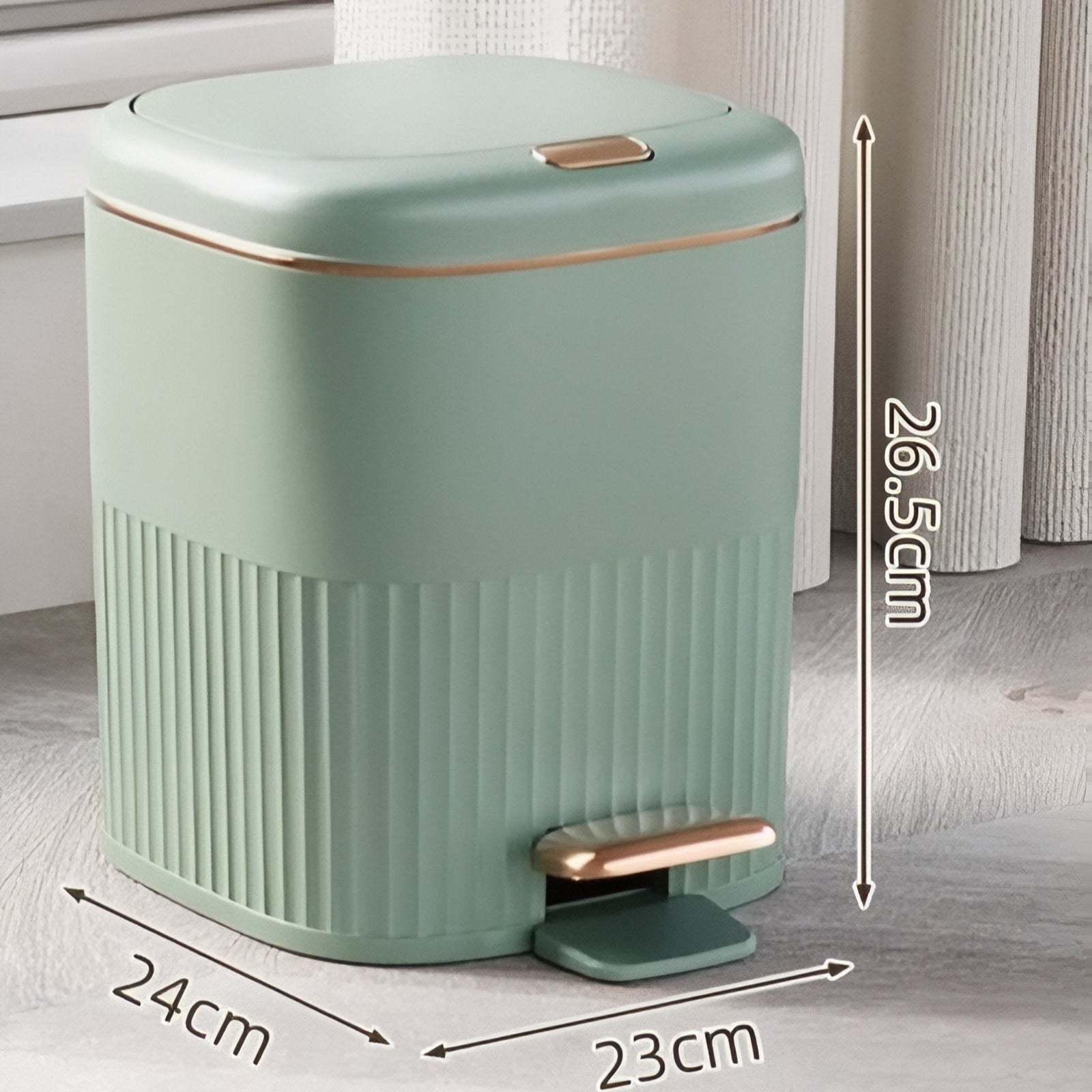 Pedaalemmer met Elegant Design – Hygiënische Afvalbak voor Badkamer en Keuken