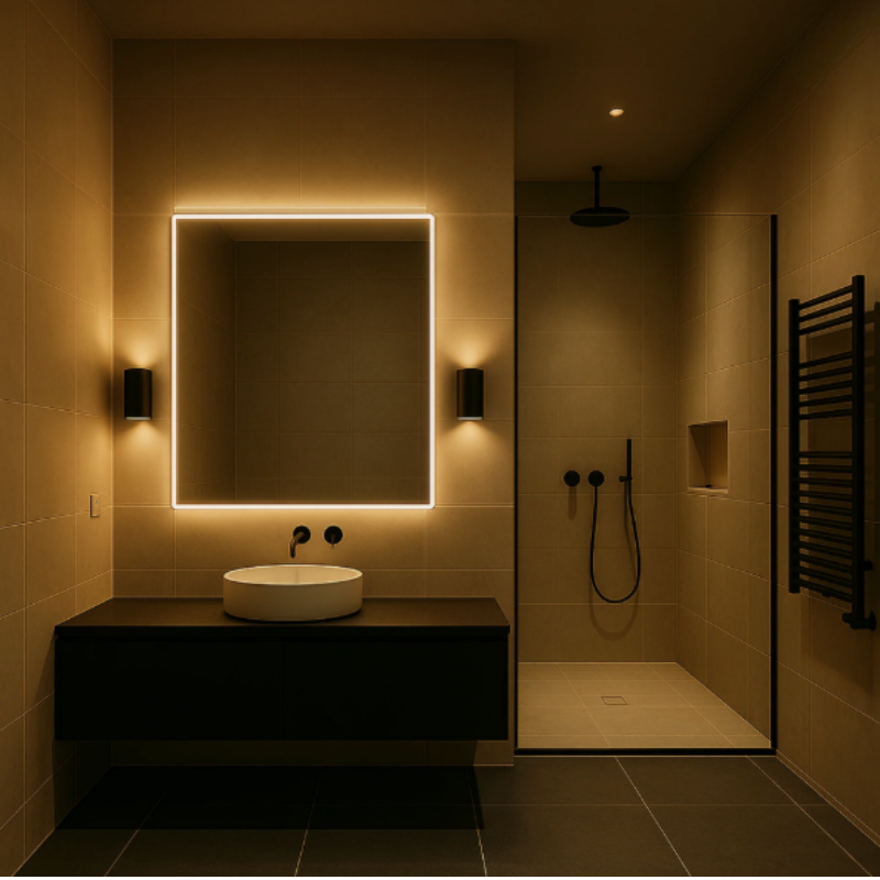 Wandlamp Stopcontact LED Dimbaar Dag Nacht Sensor 10W Warm Licht Slaapkamer Hal | Restfield