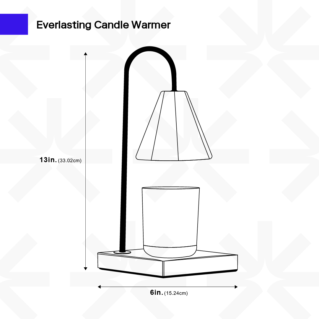 Luxe Kaarsverwarmer Lamp Met Tijdloze Marmeren Afwerking En Vlamloze Warmte | Restfield