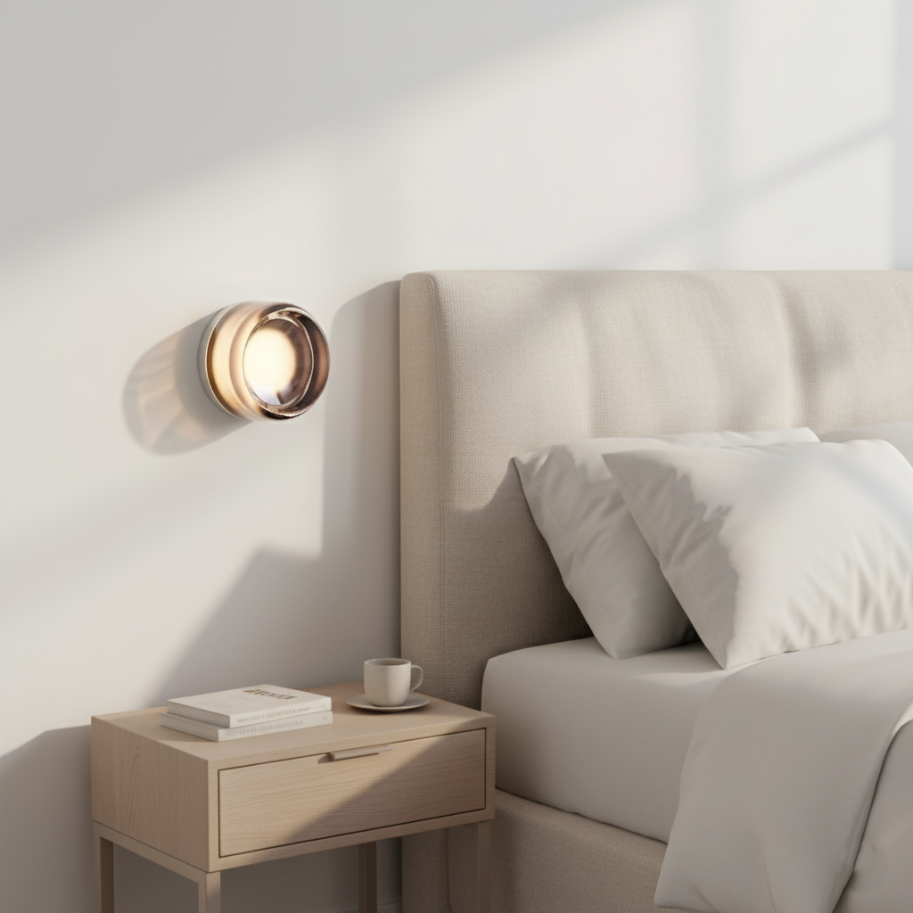 Wandlamp Met Sensor LED Dimpled Acryl Modern Nachtlamp 13,5cm | Restfield