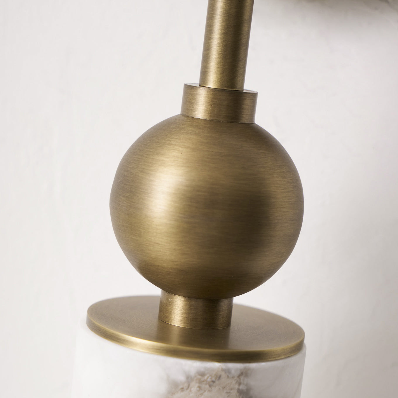 Vintage Wandlamp met Vogel in Messing en Alabaster – Design Wandlamp voor Slaapkamer, Hal en Woonkamer met E14 Fitting | Restfield