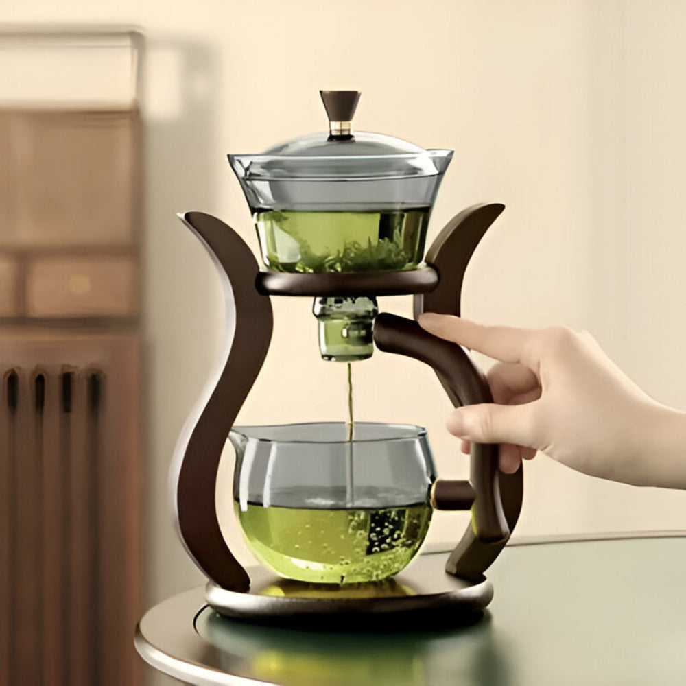 Glazen Theepot Met Theefilter Magnetisch Druipsysteem 600ml | Restfield