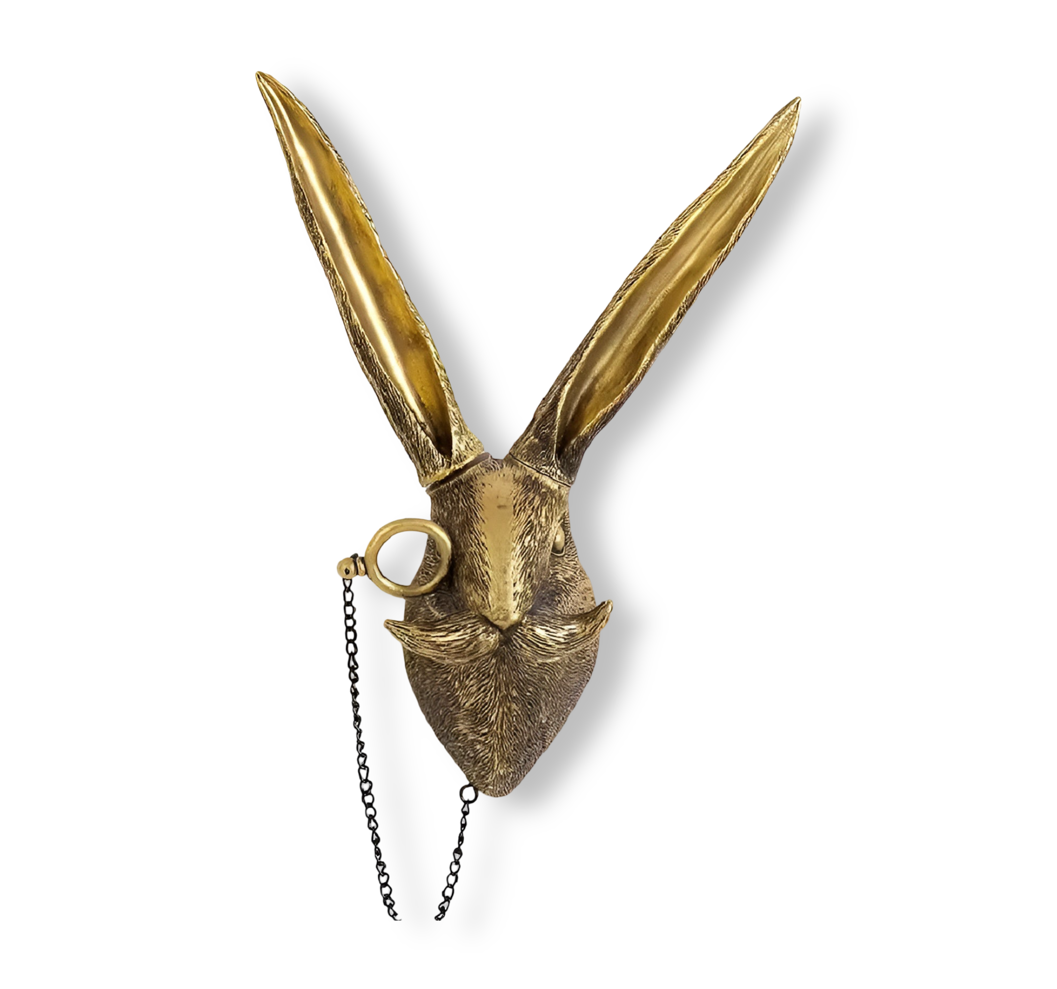 Wandhaak Dierenkop Goud Kapstokhaak Decoratie Wand Resin | Restfield