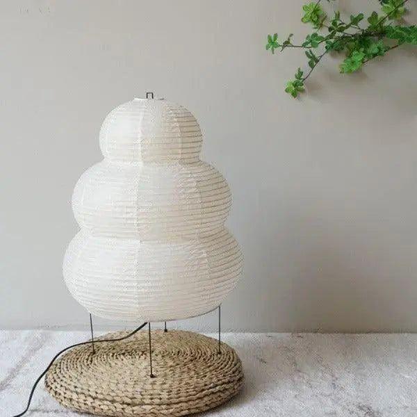 Vloerlamp Wabi Sabi Rijstpapier 60cm Japandi Design | Restfield