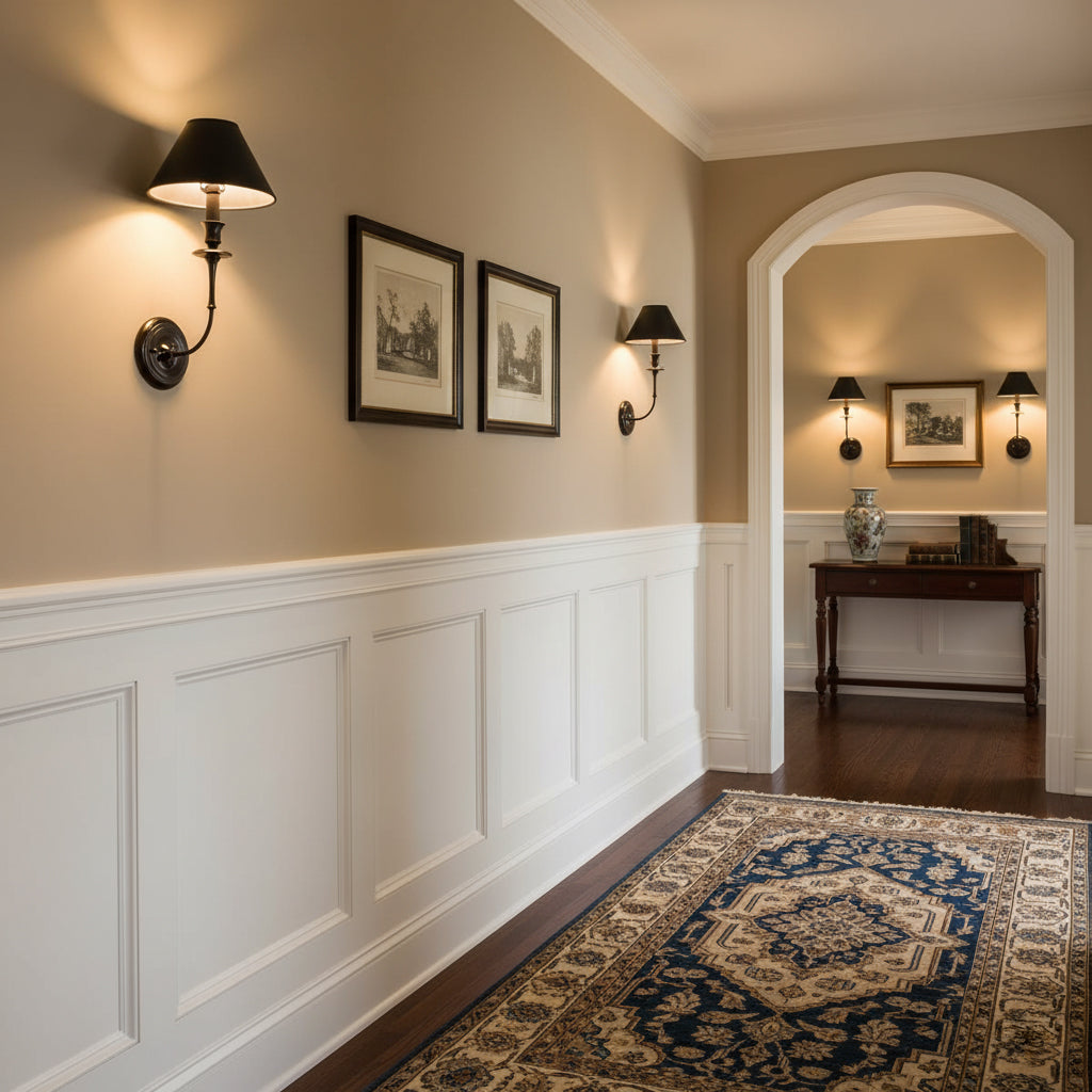 Moderne Wandlamp met Zwarte Stoffen Kap in Messing, Nikkel of Zwart – 1 of 2 Lichtpunten Design Verlichting | Restfield