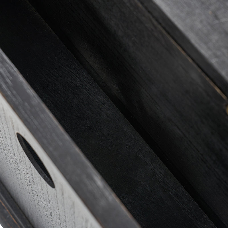 Franse Landelijke Bijzettafel Met 2 Lades En Geïntegreerd Oplaadstation Voor Woonkamer | Restfield