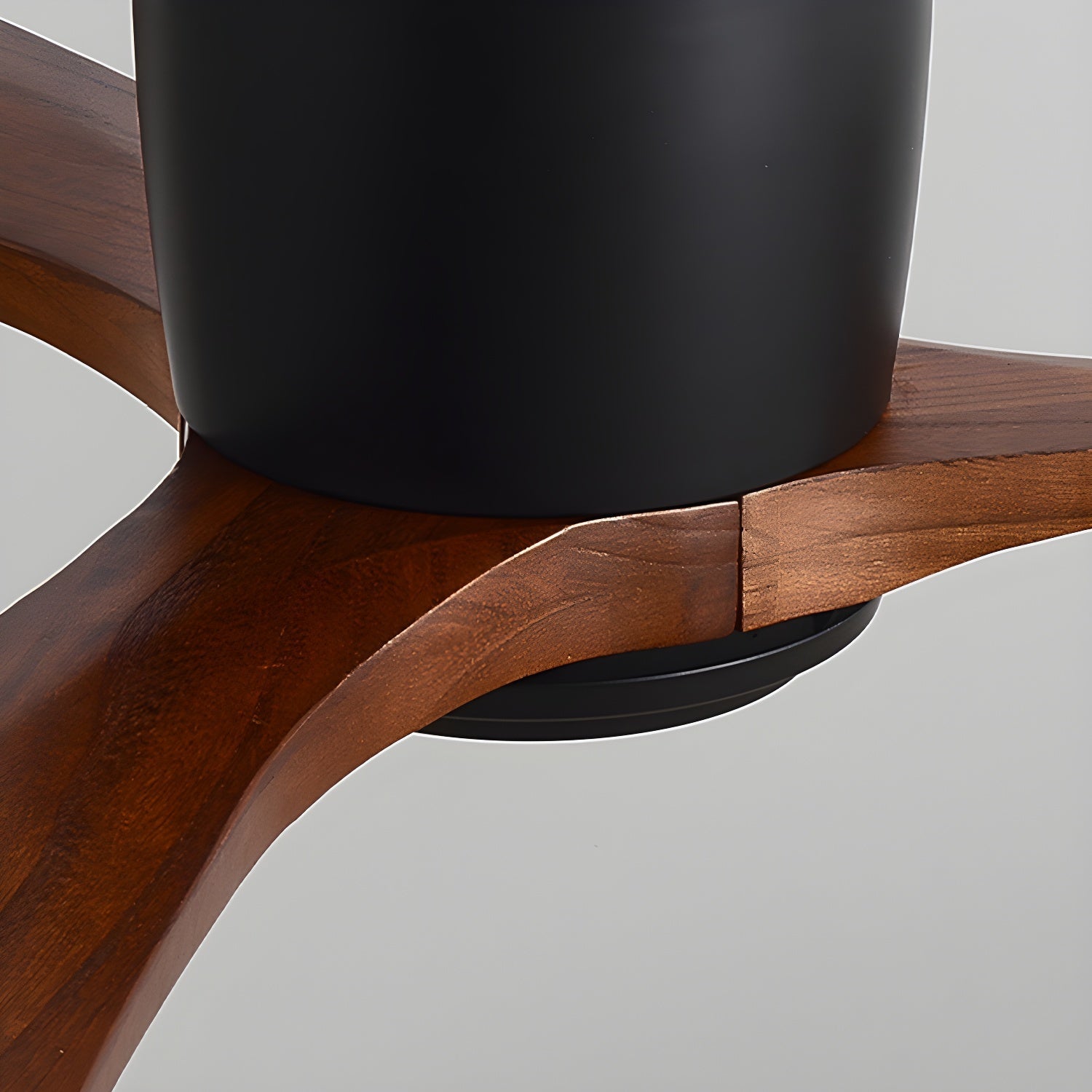 Plafondventilator met led verlichting en houten bladen – Scandinavisch design | Restfield