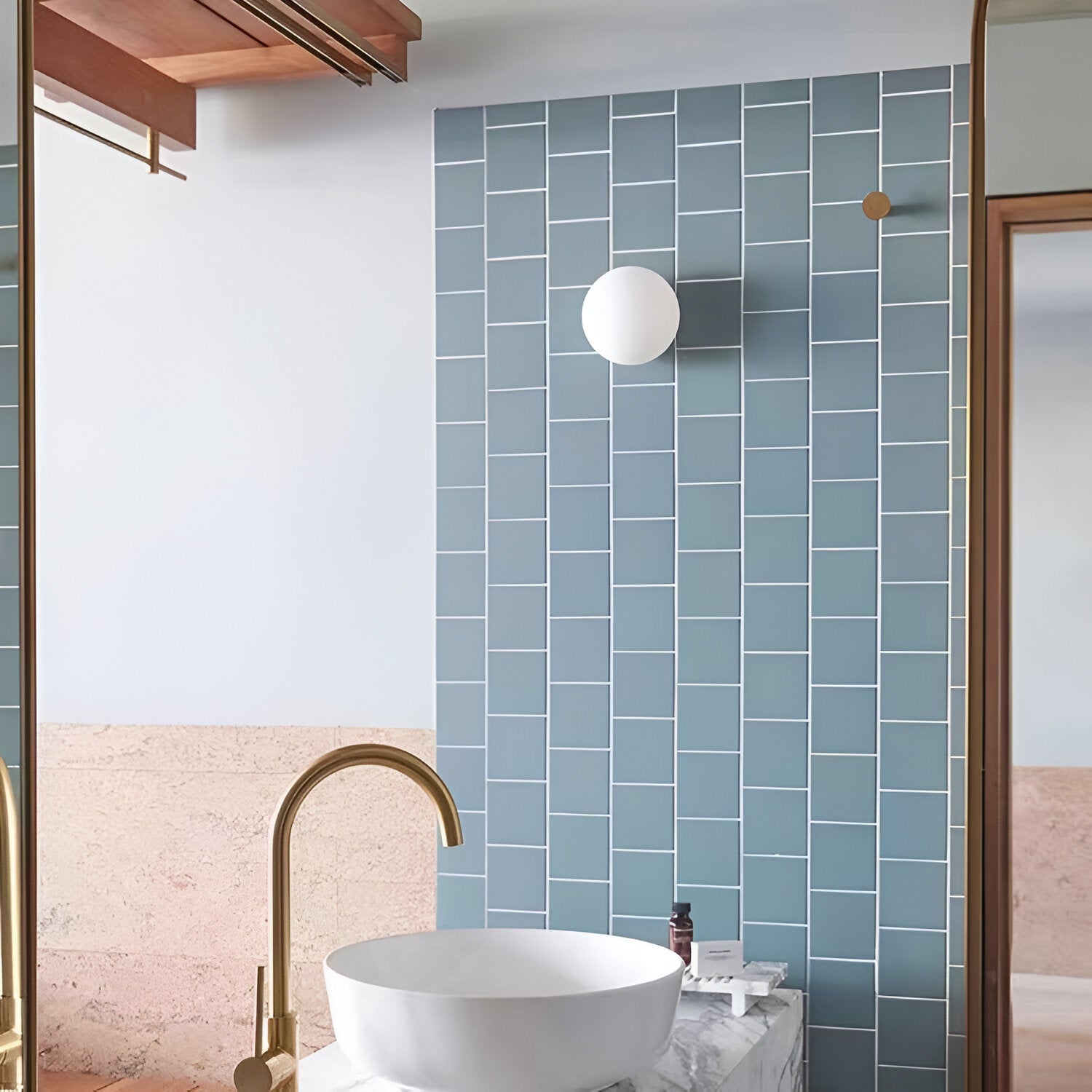 Wandlamp Rond Gesatineerd Glas Minimalistisch Japandi Ø12 Ø20 Slaapkamer Hal | Restfield