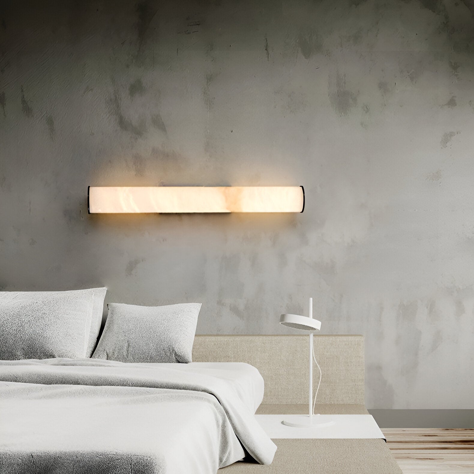 Wandlamp Marmerlook Koper LED 1 Licht Minimalistisch Modern Design