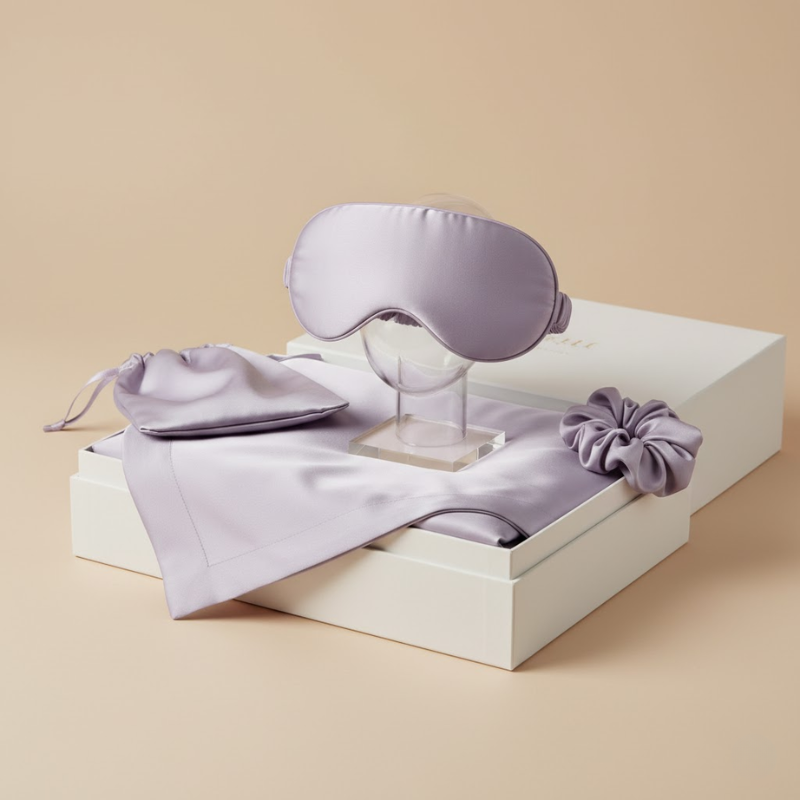 Restfield | Sleep Ritual Set – Oogmasker, Kussensloop & Haaraccessoires