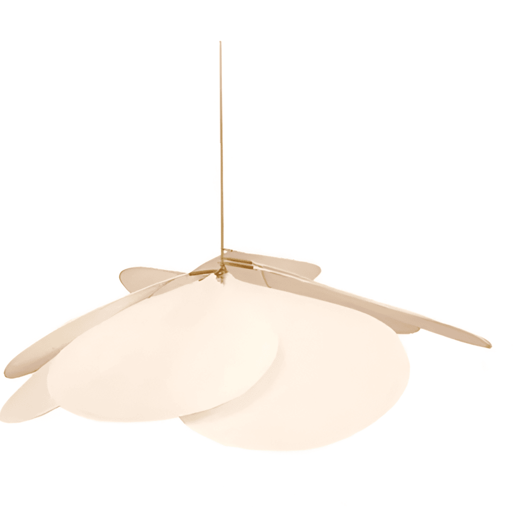 Hanglamp Bloem Stof Vintage E27 Warm Wit 50-80cm Woonkamer Slaapkamer Eetkamer