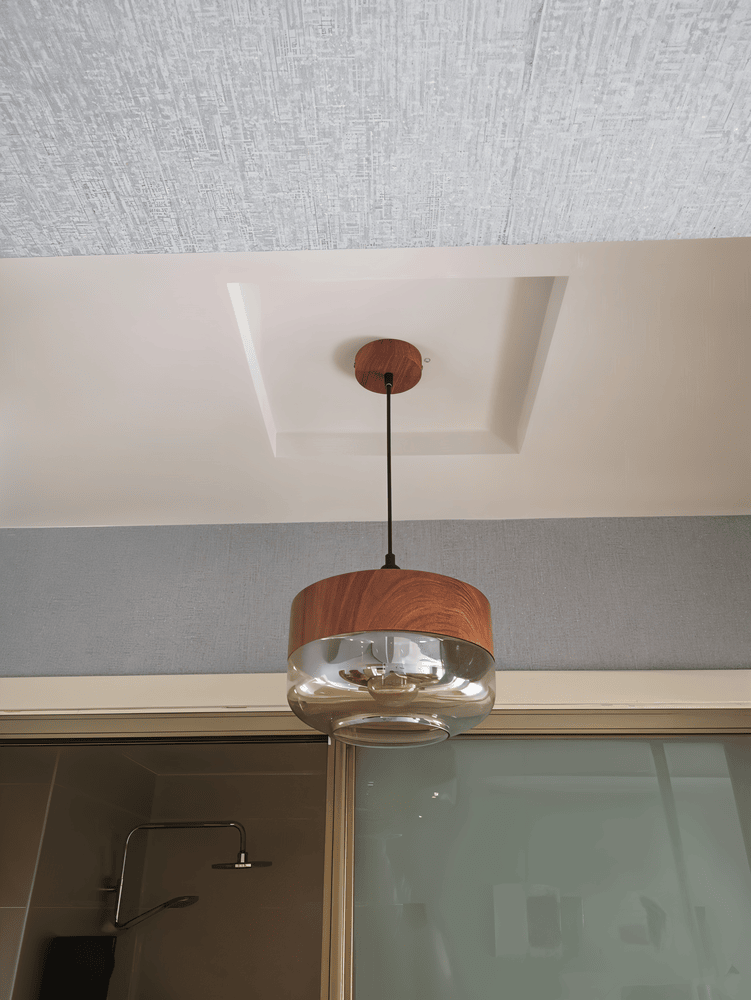 Hanglamp Retro Glas Scandinavisch Metaal Amber Verstelbaar E27 | Restfield