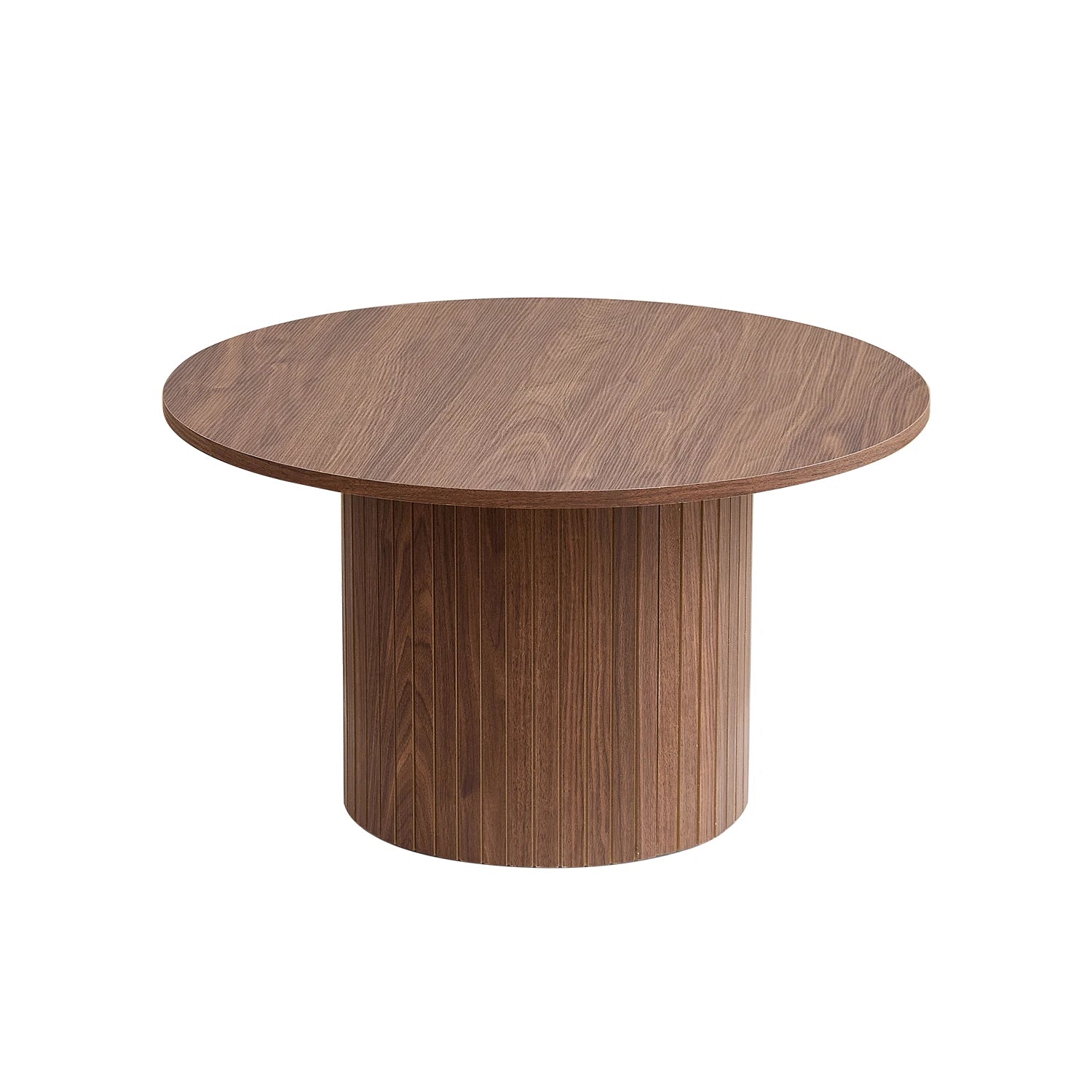 Salontafel Set Rond 2 Delig Scandinavisch Hout 70cm 40cm | Restfield