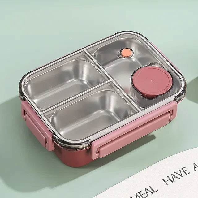 Roestvrijstalen Geïsoleerde Lunchbox Met Compartimenten En Lekvrije Deksel Voor Warme En Koude Maaltijden Onderweg | Restfield