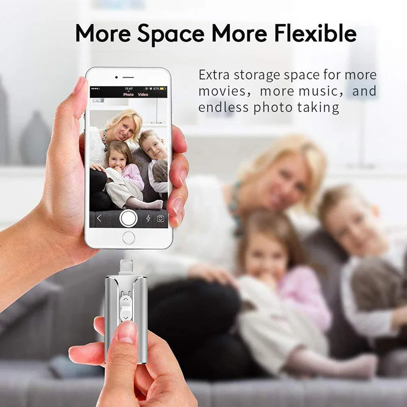 USB stick voor iPhone en Android – extra opslag voor foto’s, video’s en back-ups