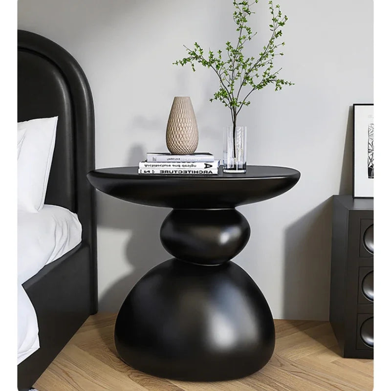 Bijzettafel Rond Scandinavisch Design Hars 43cm Modern | Restfield