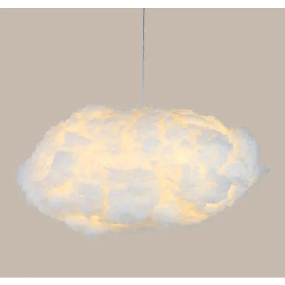 Wolken Hanglamp Katoen Zacht Warm LED Wit 40cm Slaapkamer Plafondlamp | Restfield