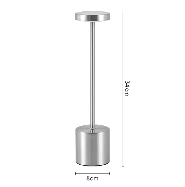LED Tafellamp Draadloos Oplaadbaar met Touch Sensor – Dimbare Design Tafellamp