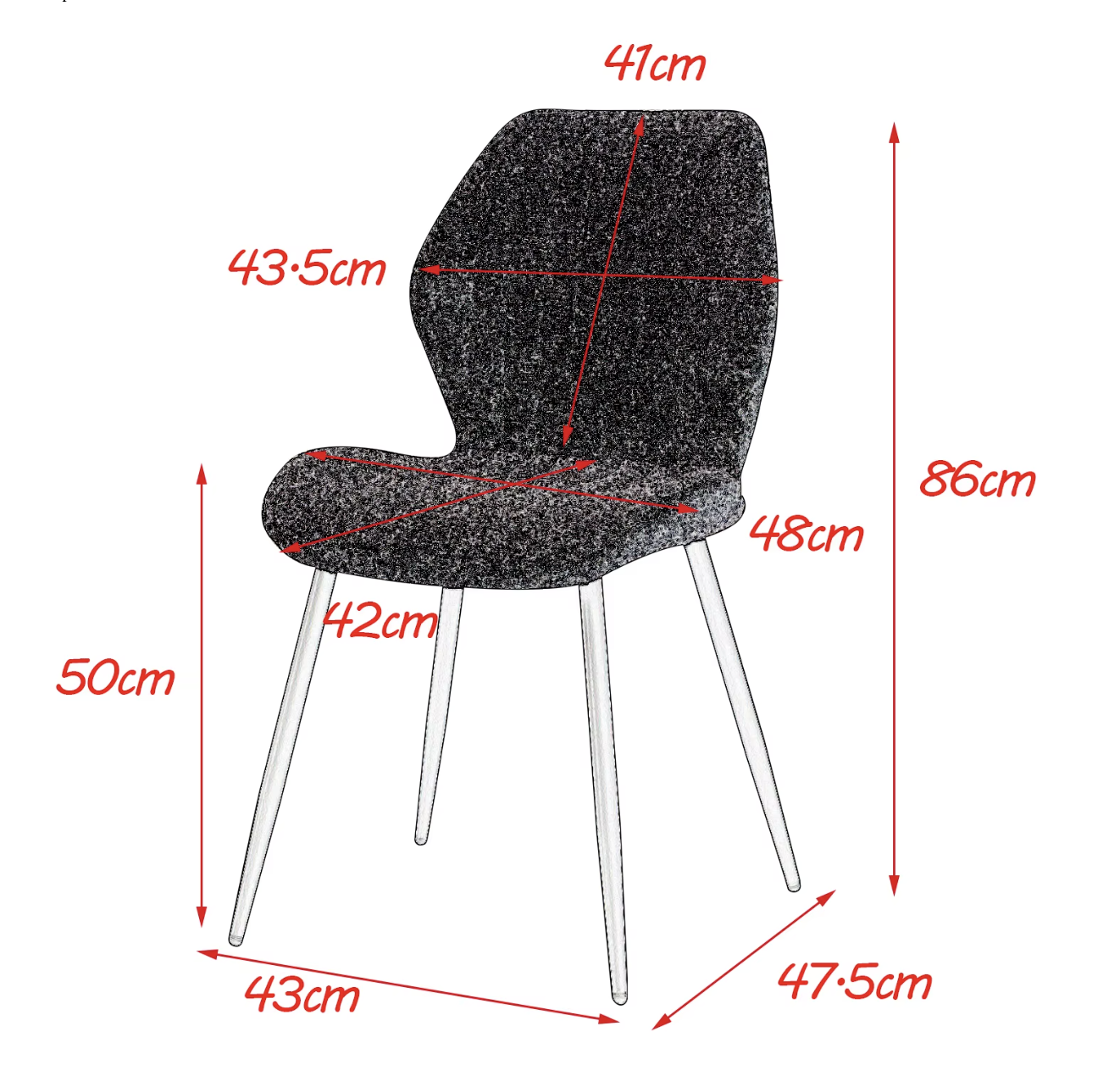 Eetkamerstoelen Set Van 4 Gestoffeerd Fluweel Metaal Modern Scandinavisch Keuken Eettafel Stoelen | Restfield