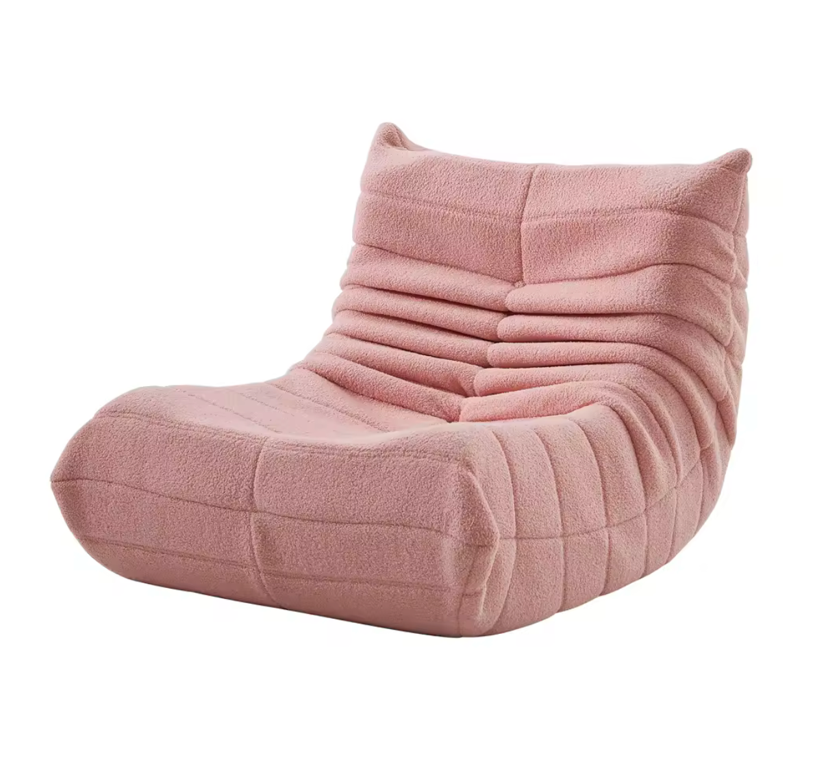 Zitzakbank Fluweel Lounge Stoel Vloerstoel Met Rugleuning Traagschuim Relax | Restfield