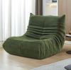 Zitzakbank Fluweel Lounge Stoel Vloerstoel Met Rugleuning Traagschuim Relax | Restfield