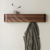 Houten Wandkapstok Met Verborgen Haken En Plank 53cm Modern | Restfield