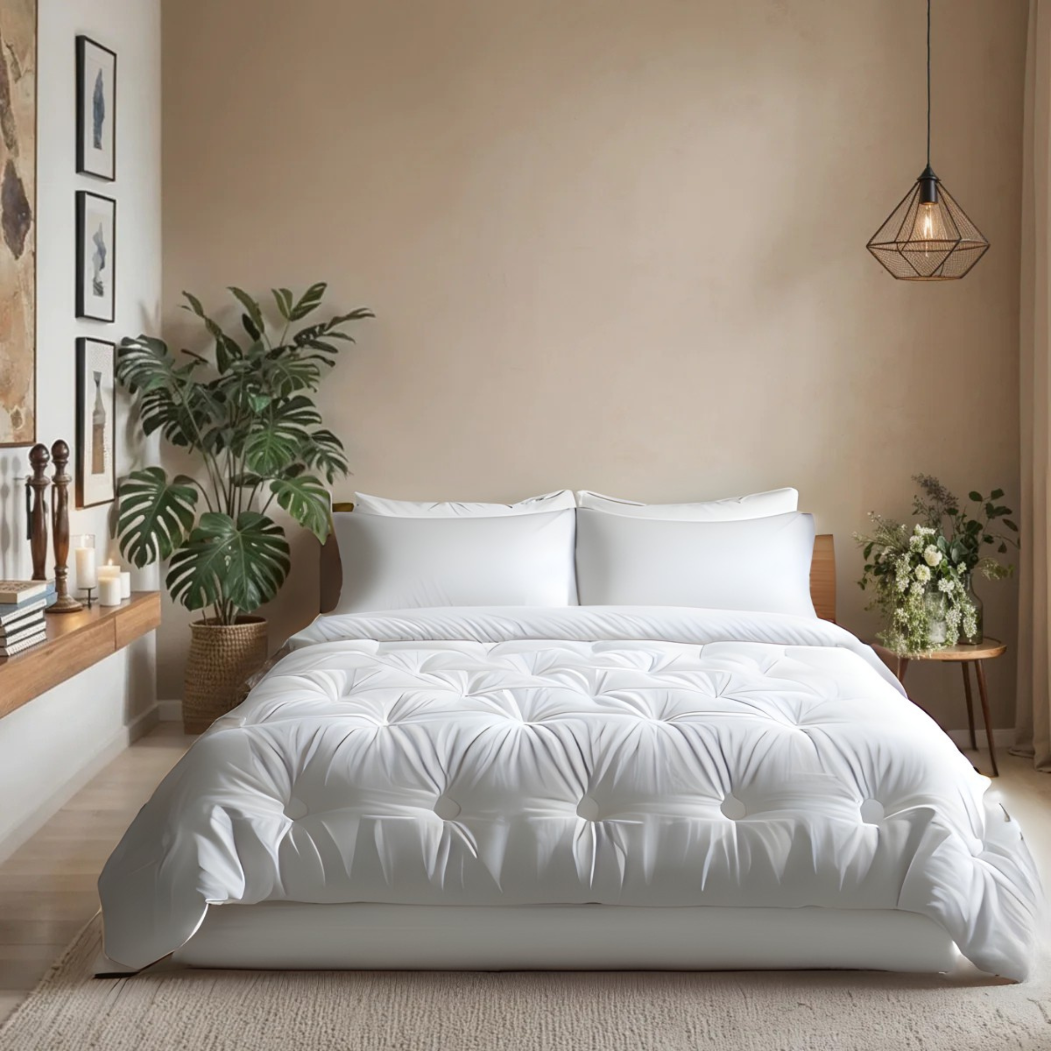 Restfield | Japandi Comfort Dekbed – Katoen-Linnen – All Season