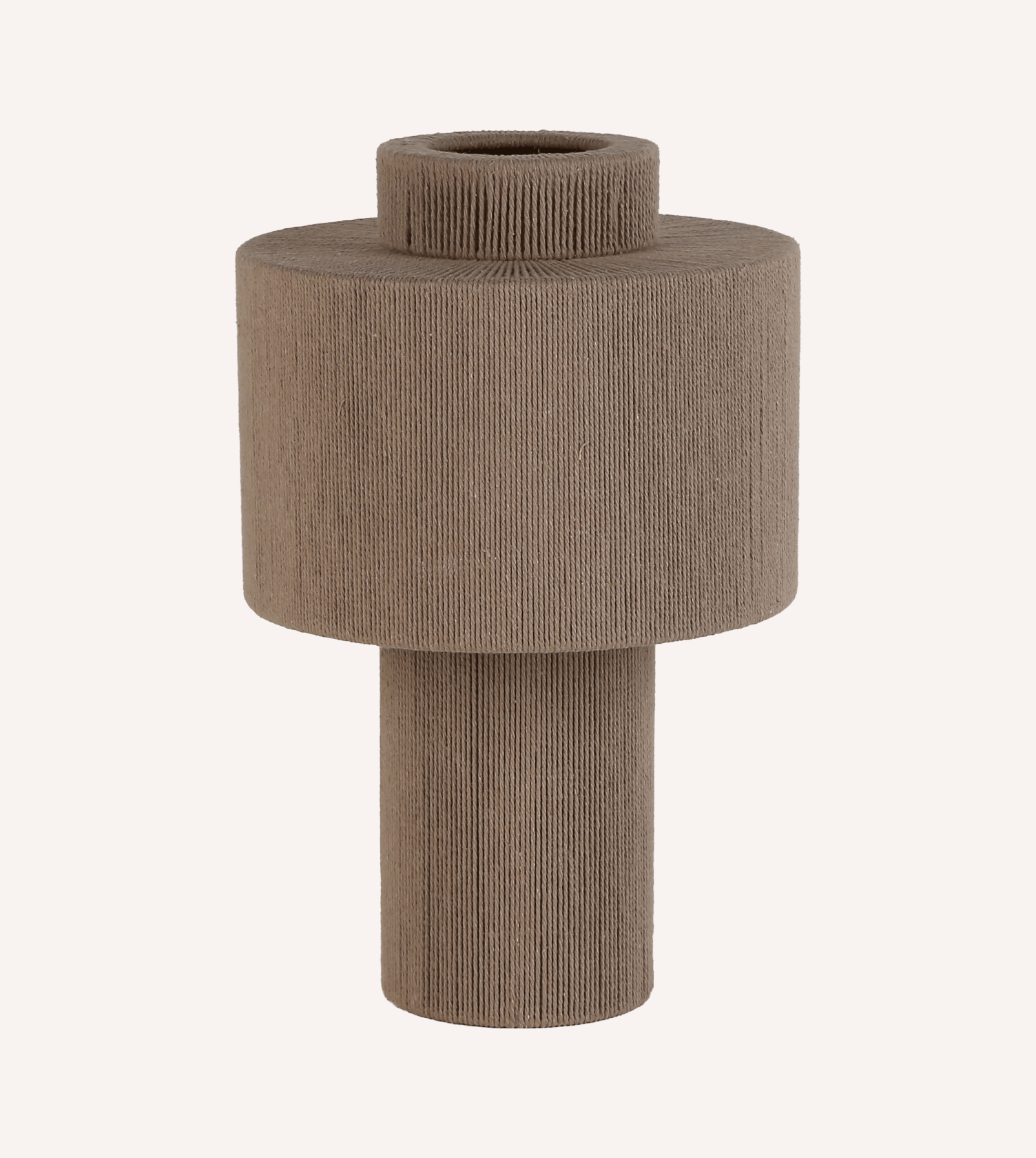 Hanglamp Gevlochten Katoen Natuurlijk Design 25cm Boho Sfeerverlichting | Restfield