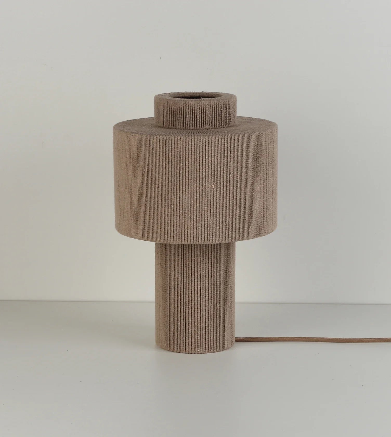 Hanglamp Gevlochten Katoen Natuurlijk Design 25cm Boho Sfeerverlichting | Restfield