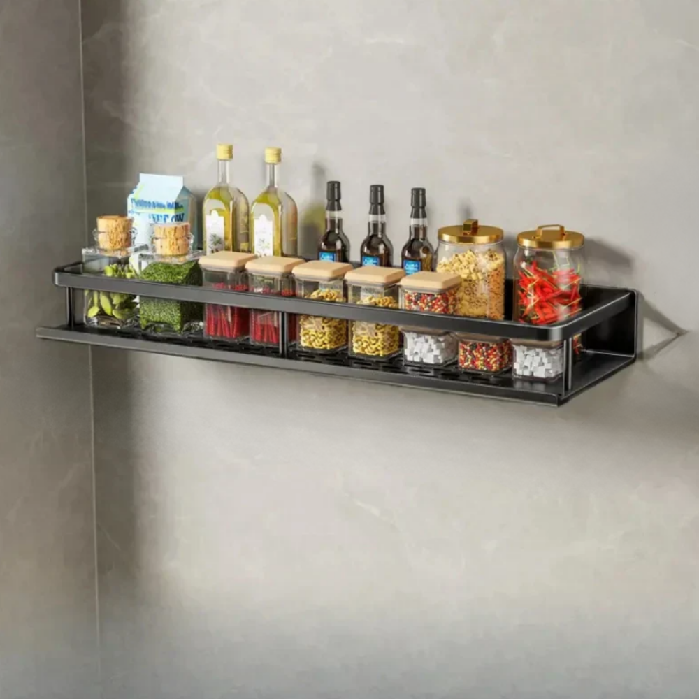 Wandrek Keuken Metaal Met Handdoekhouder 30-50cm Muur Organizer | Restfield