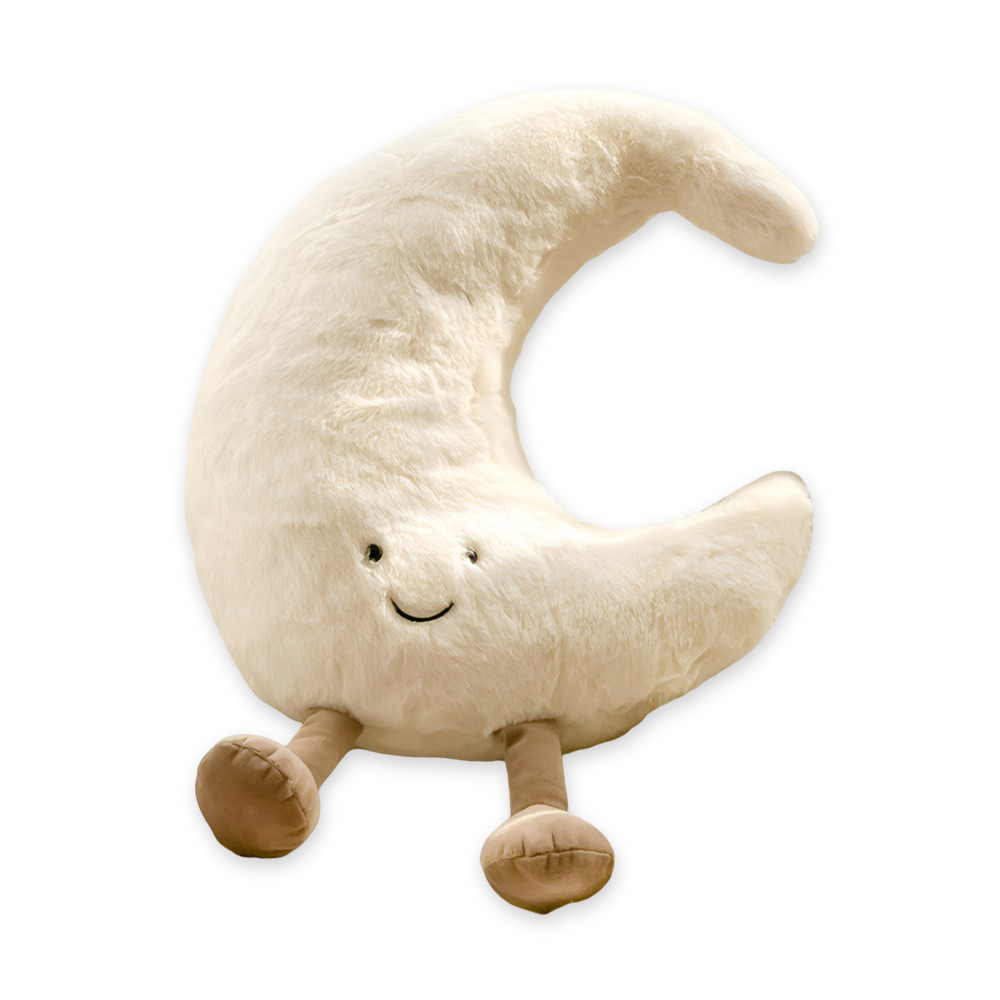 Sierkussen Zon Maan Pluche Kussen Kinderkamer Decoratie 28-48cm | Restfield