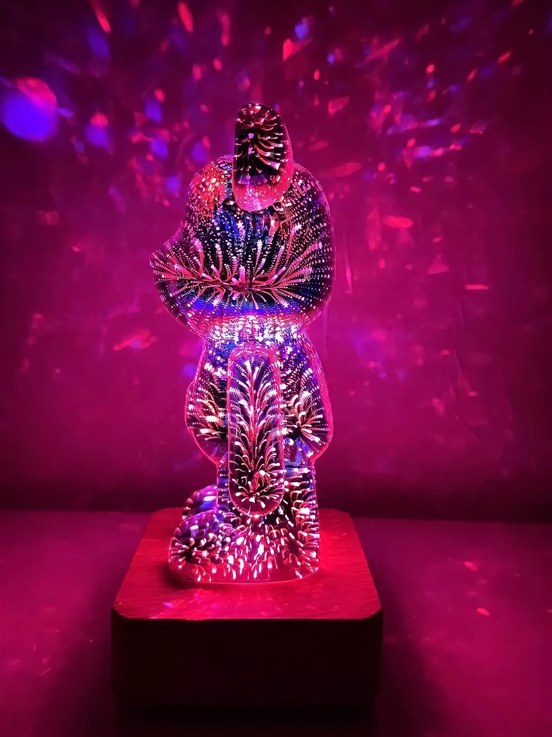 LED Tafellamp Beer Glas USB 7 Kleuren 5W 20cm | Restfield