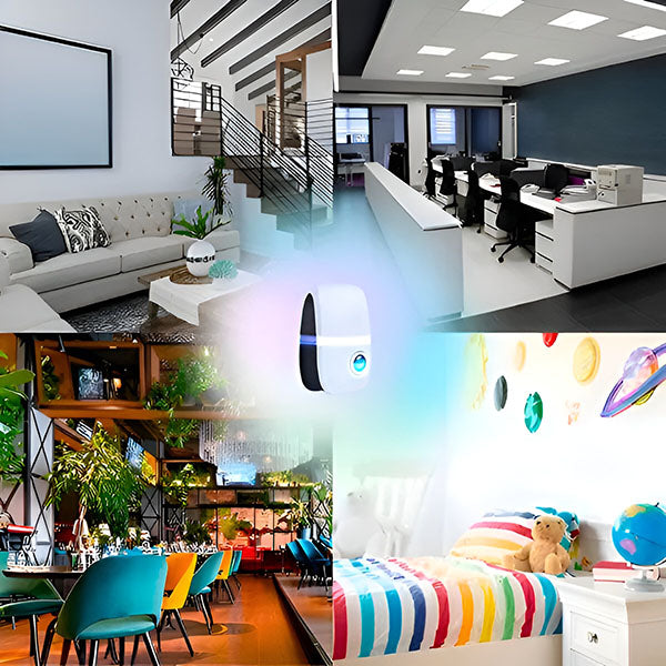 Ultrasone ongedierteverjager voor huis en kantoor met stekker en groot bereik tot 100 m² | Restfield