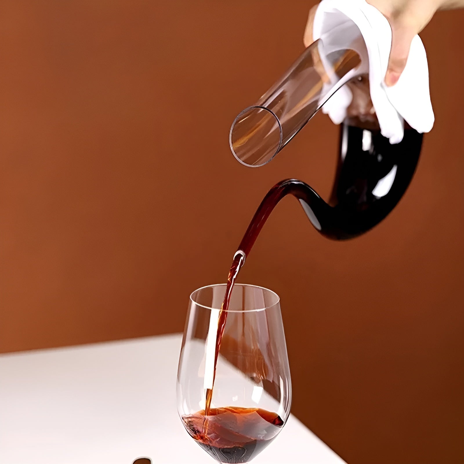 Wijnkaraf Met Beluchter 1500ml Kristalglas Handgeblazen | Restfield