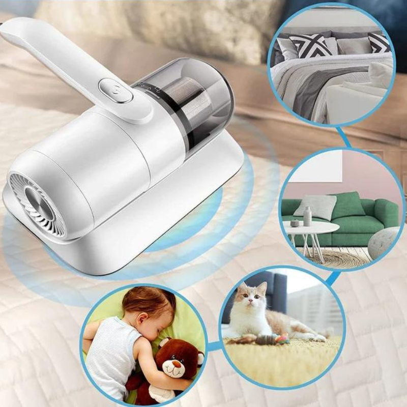 Matrassenstofzuiger tegen huisstofmijt – draadloze bedstofzuiger voor dieptereiniging