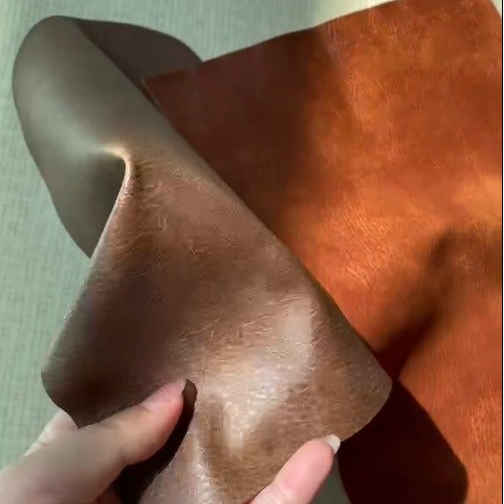 Zitzak Rond Kunstleer Modern 100cm Retro Leer Kinderen Volwassenen Binnen