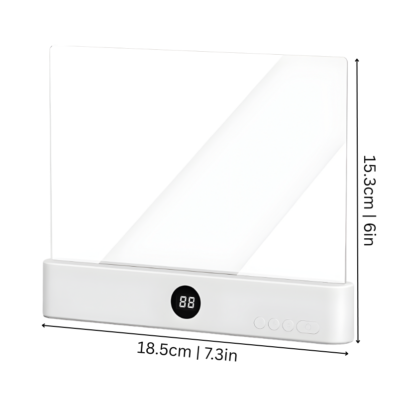 Boeklamp LED Leeslamp Ultra Dun Oplaadbaar Met Drie Lichtstanden Timer En Gelijkmatige Verlichting Zonder Schaduwen Voor Boek En E Reader | Restfield