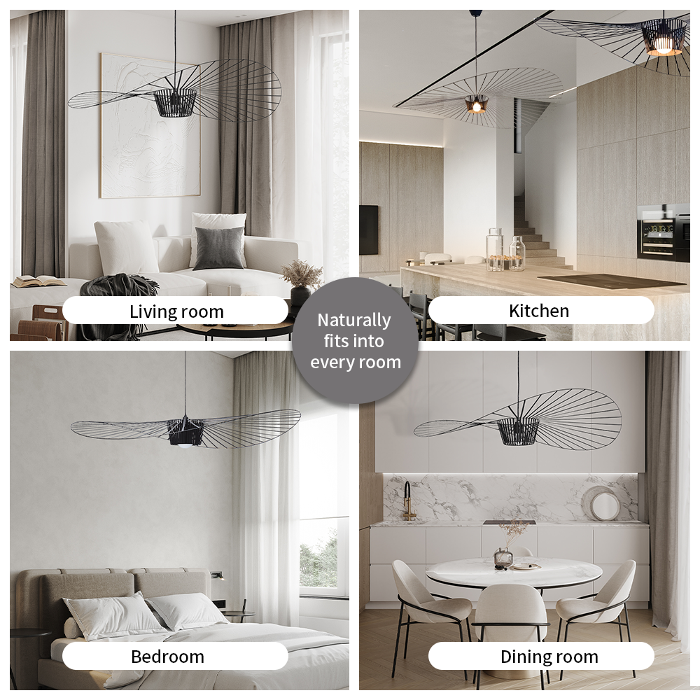 Hanglamp Strohoed Design Modern Elegant Metaal 150cm Verstelbaar | Restfield