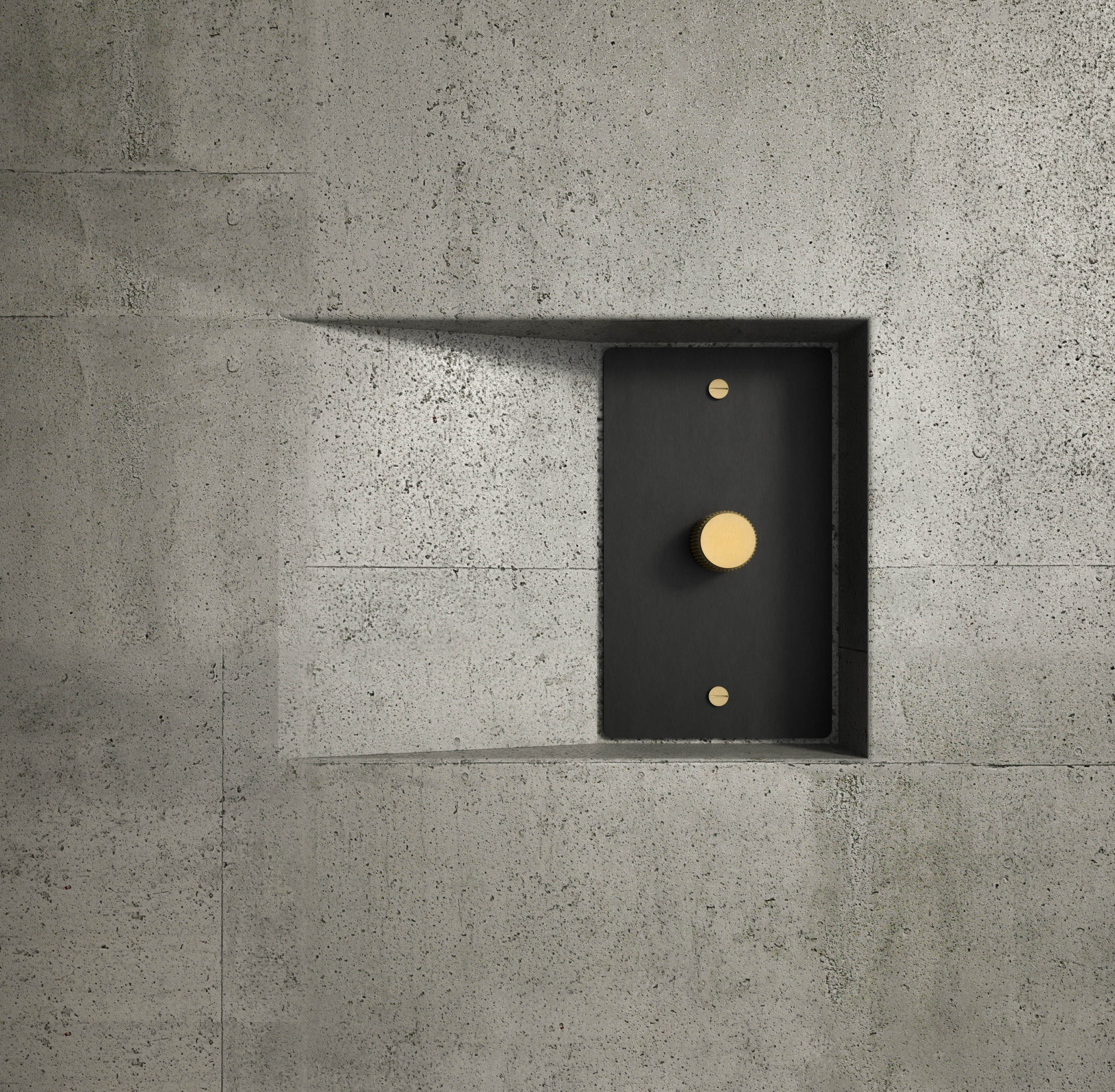 Luxuriöser Messing Dimmer Schalter mit Drehknopf und Zeitlosem Design | Restfield