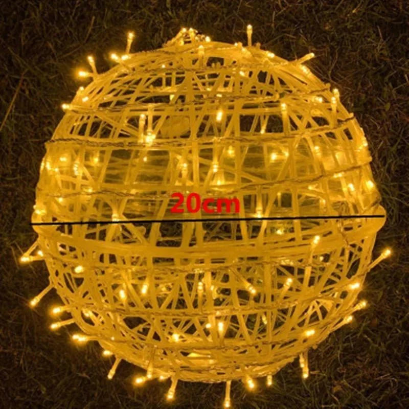 LED Lichtbol Buiten Waterdicht 20cm IP65 Warm Wit Tuinverlichting | Restfield