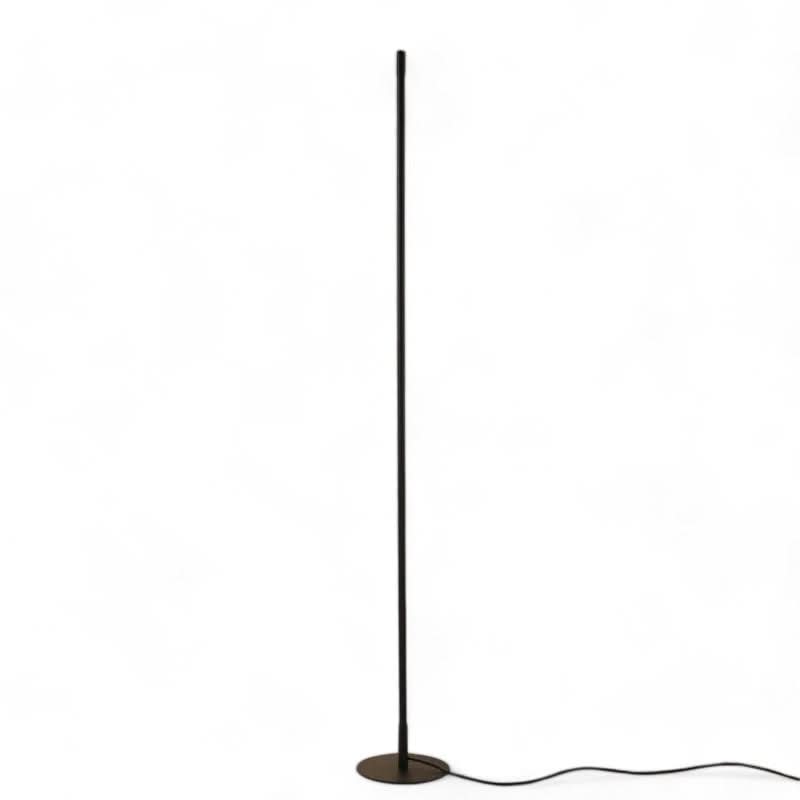 LED Vloerlamp Modern Minimalistisch Slank 140cm Metaal Zwart Warm Wit 20W Staande Lamp Woonkamer | Restfield