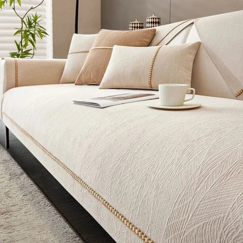 Bankbeschermer met Antislip – Linnen Bankhoes voor Bescherming & Comfort | Restfield