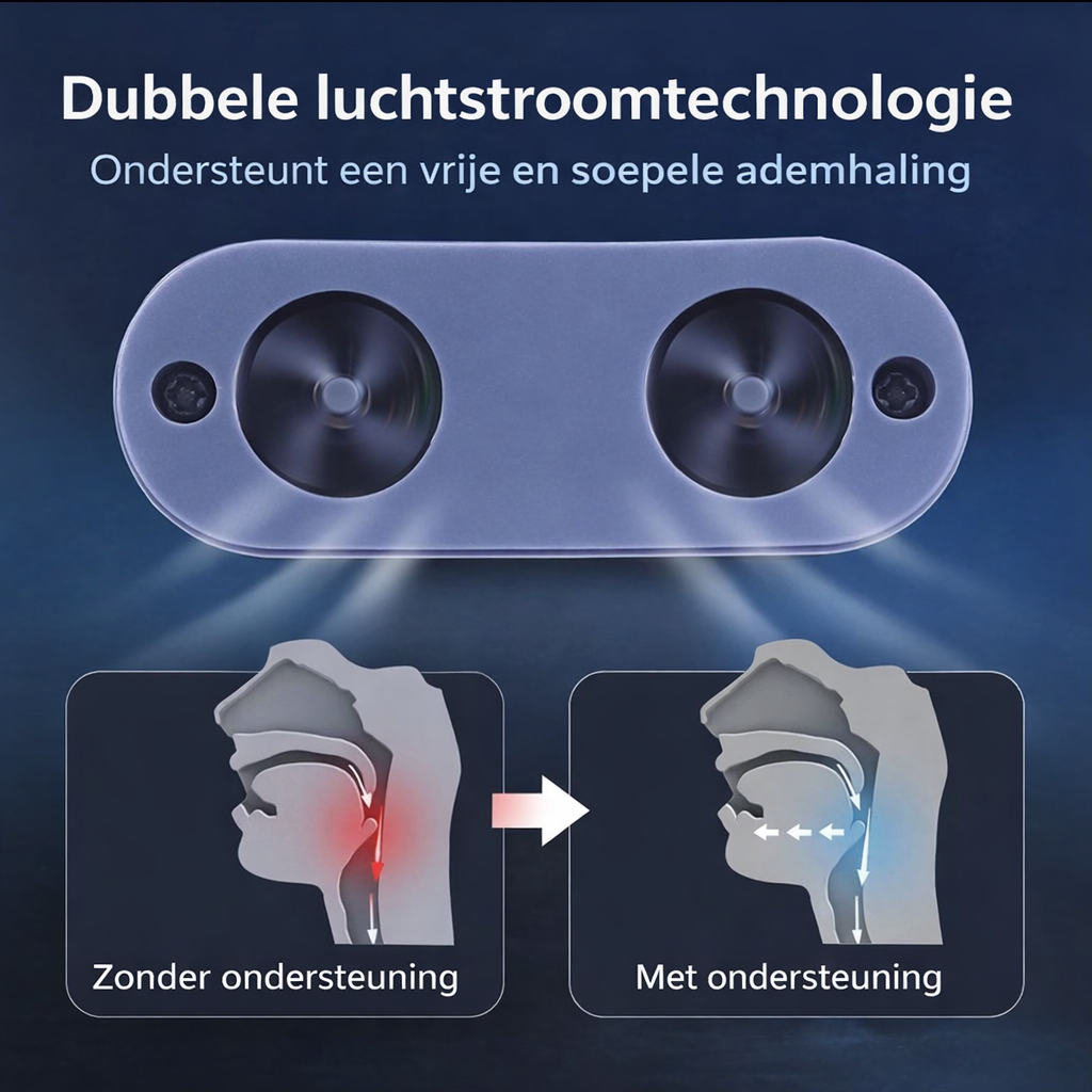 Restfield | Neusapparaat voor Ademcomfort tijdens de Slaap – Compact & Maskerloos