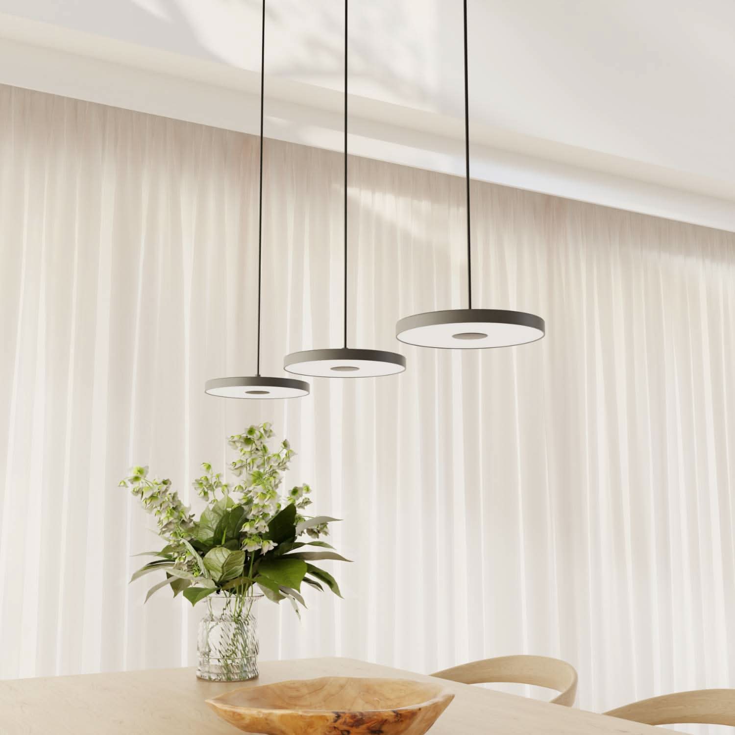Design Hanglamp met Warm Wit Licht (2200K) – Dimbare Pendellamp met Hoge CRI voor Eettafel | Restfield