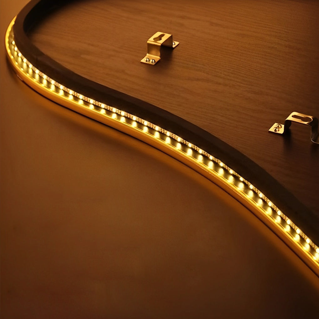 Artistieke Veren LED Wandlamp Met Verborgen Lichtstrip En Afstandsbediening | Restfield