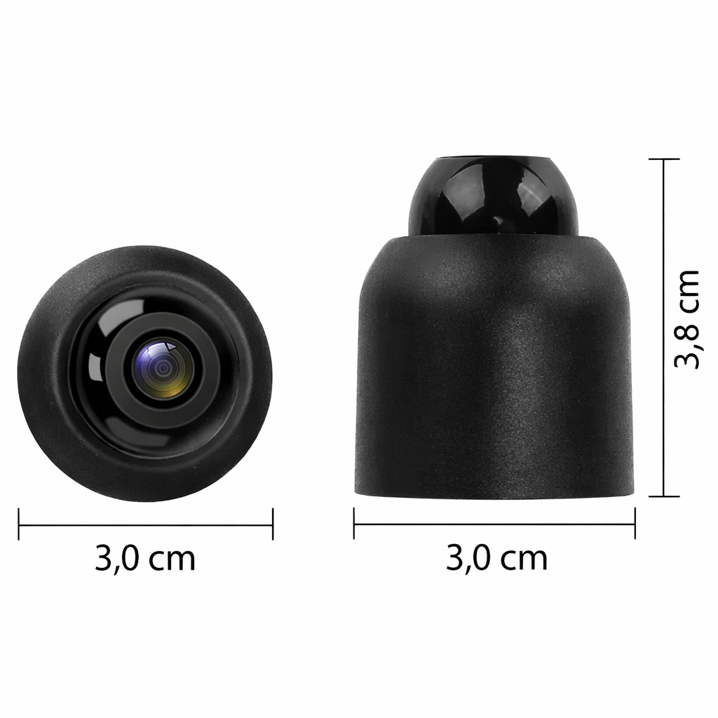 Compacte wifi beveiligingscamera met nachtzicht en 1080p full hd voor binnenshuis | Restfield