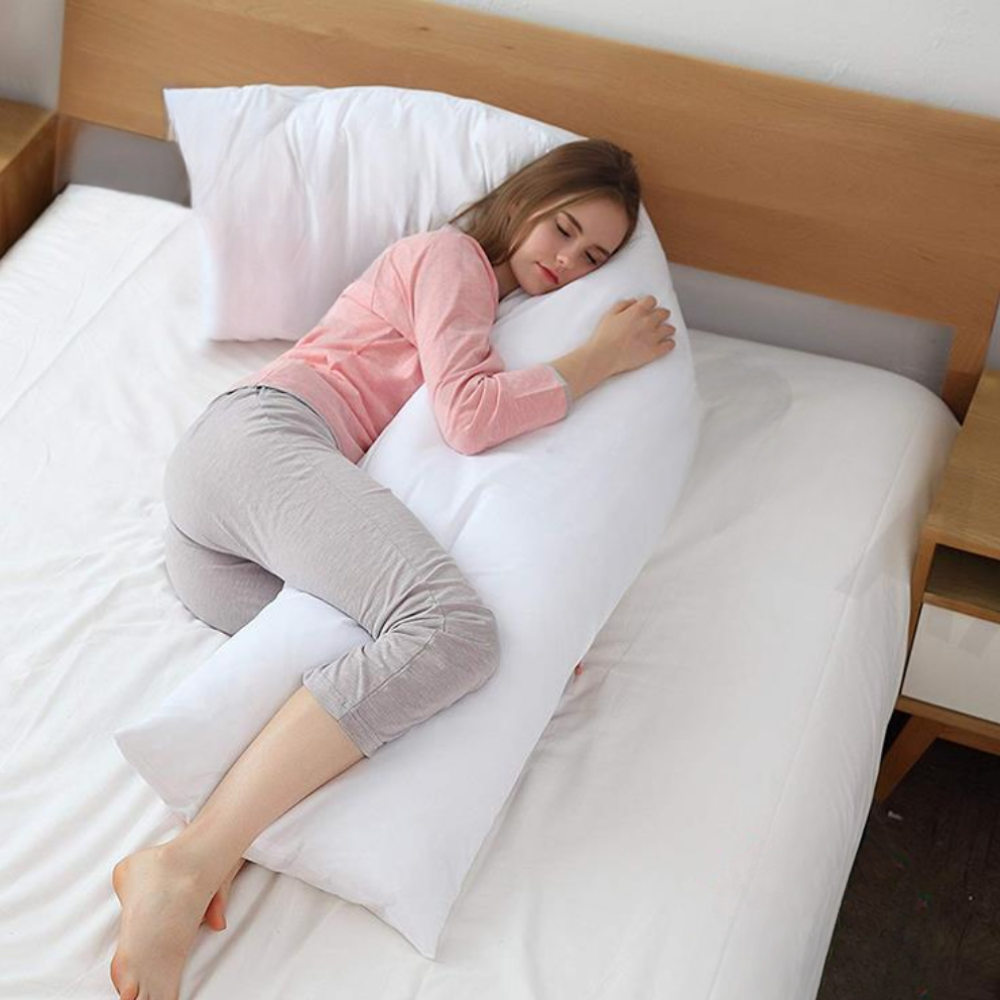 Restfield Body Pillow voor Volledige Lichaamsondersteuning | Inclusief Kussensloop