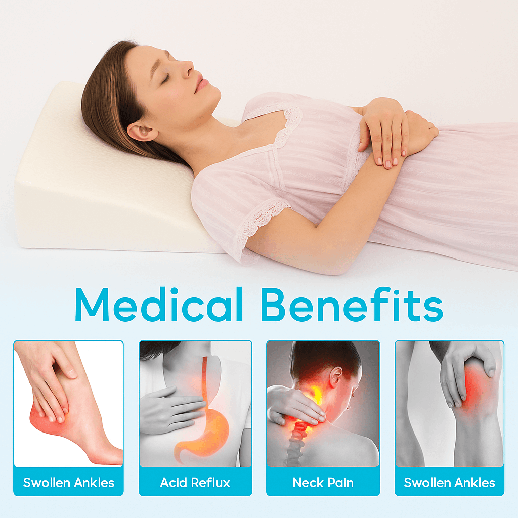 Ergonomische Kussensloop Kilekussen – Ondersteunt Rug, Nek & Betere Nachtrust | Restfield